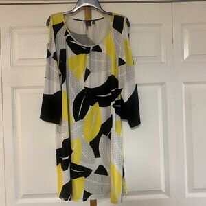 Kaari Blue Cold Shoulder Sheath Dress - Sz XL